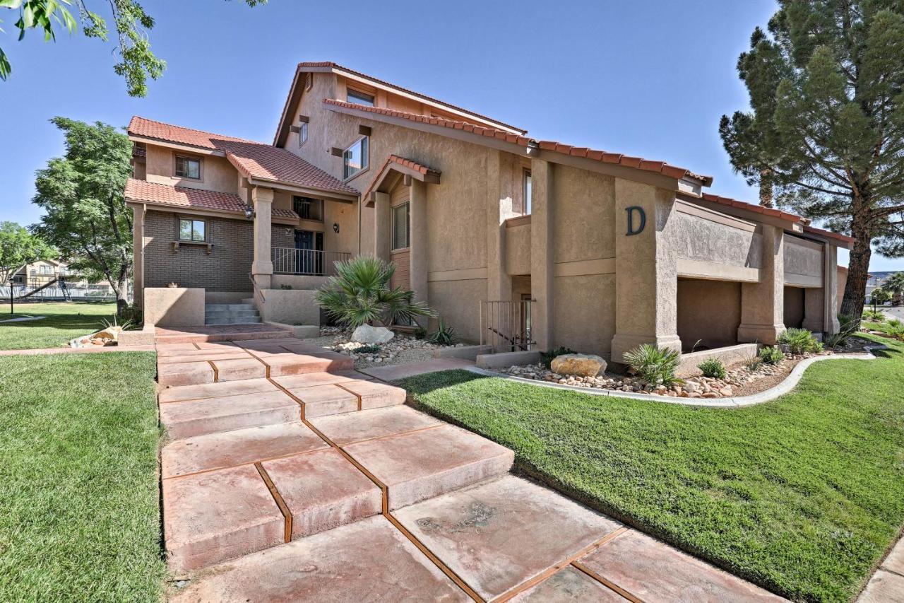 Lovely St George Condo With Resort-Style Amenities! セントジョージ エクステリア 写真